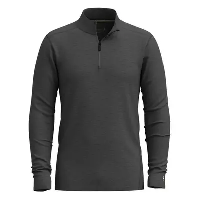 Smartwool CLASSIC A MERINO BL 1/4 ZIP Pánské spodní triko, tmavě šedá, velikost