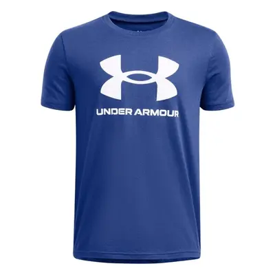 Under Armour SPORTSTYLE LOGO Chlapecké triko, modrá, velikost