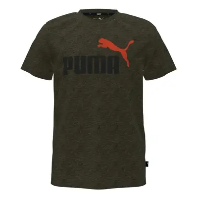 Puma ESSENTIALS+2 COL LOGO TEE Dětské triko, khaki, velikost