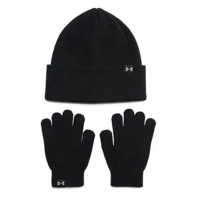 Under Armour BEANIE COMBO Set čepice a rukavice, černá, velikost