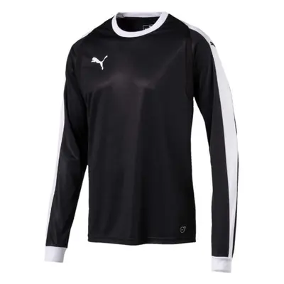 Puma LIGA JERSEY LONG SLEEVE TEE Pánské triko, černá, velikost