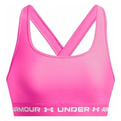 Under Armour CROSSBACK MID Dámská podprsenka, růžová, velikost