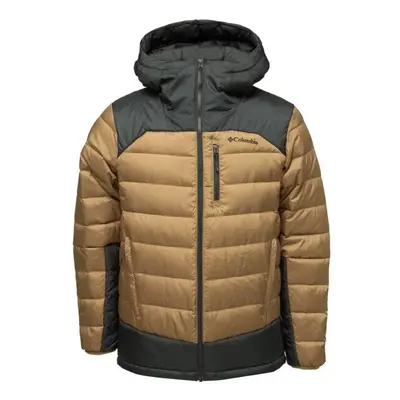 Columbia AUTUMN PARK II DOWN HOODED JACKET Pánská péřová bunda, zlatá, velikost