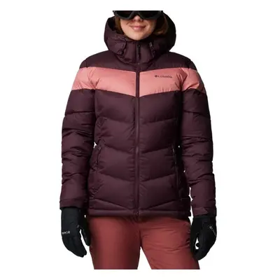 Columbia ABBOTT PEAK™ II INSULATED JACKET Dámská lyžařská bunda, vínová, velikost