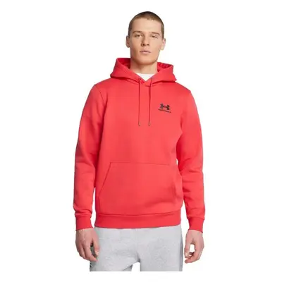 Under Armour ESSENTIAL Pánská mikina, červená, velikost