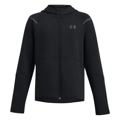 Under Armour UNSTOPPABLE FLEECE Chlapecká mikina, černá, velikost