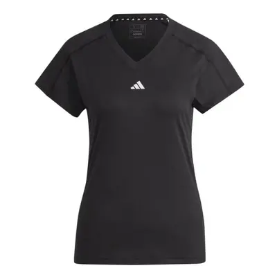 adidas TRAIN ESSENTIALS TEE Dámské tréninkové tričko, černá, velikost