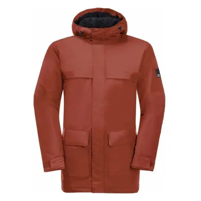 Jack Wolfskin WINTERLAGER Pánská parka, červená, velikost