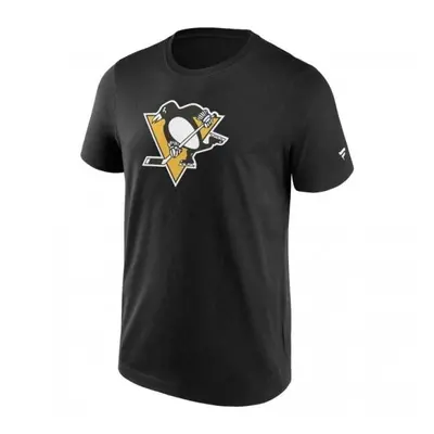 FANATICS NHL PRIMARY LOGO GRAPHIC PITTSBURGH PENGUINS Pánské triko, černá, velikost