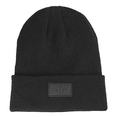 4F WINTER CAP Unisex čepice, černá, velikost