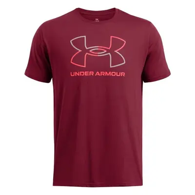 Under Armour GL FOUNDATION Pánské tričko, vínová, velikost