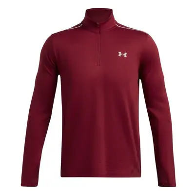 Under Armour VANISH CW 1/4 ZIP Pánské tričko, červená, velikost