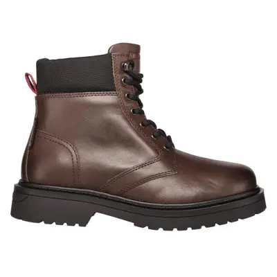 Tommy Hilfiger TJM LACE UP BOOT Pánská kotníková obuv, hnědá, velikost