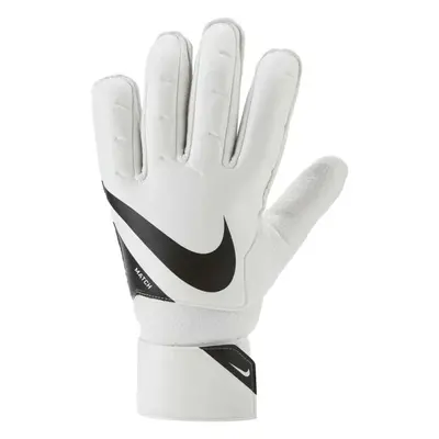 Nike GOALKEEPER MATCH Pánské brankářské rukavice, bílá, velikost