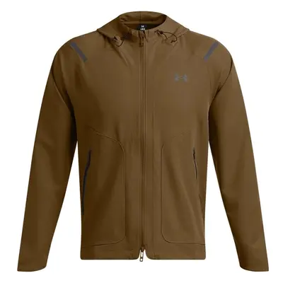 Under Armour UNSTOPPABLE JACKET Pánská bunda, hnědá, velikost