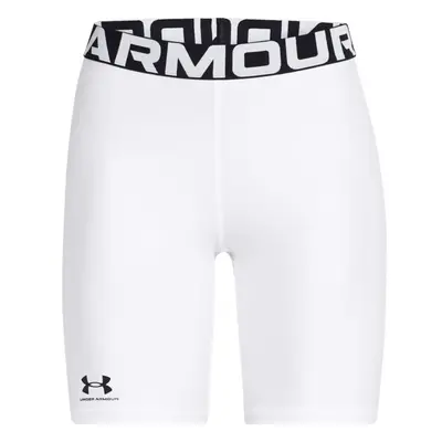 Under Armour AUTHENTICS 8IN Dámské kraťasy, bílá, velikost