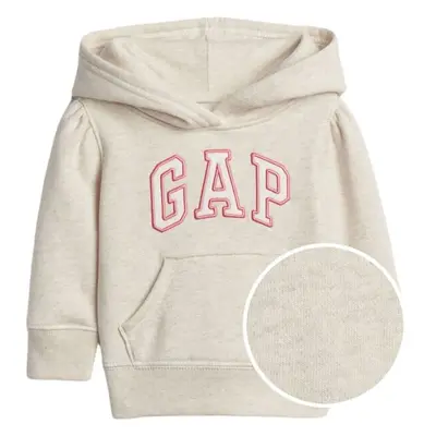 GAP LOGO Dívčí mikina, béžová, velikost