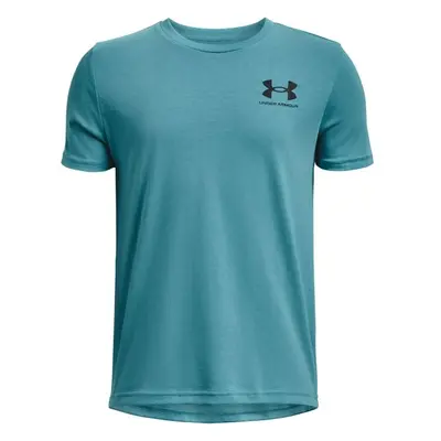 Under Armour SPORTSTYLE LEFT CHEST Chlapecké tričko s krátkým rukávem, modrá, velikost