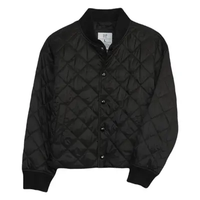 GAP LTWT QUILTED PUFFER Dívčí bunda, černá, velikost