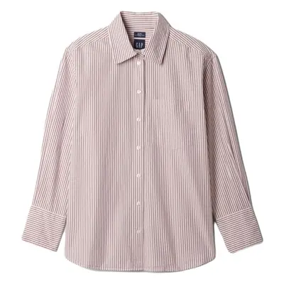 GAP BIG SHIRT Dámská košile, červená, velikost