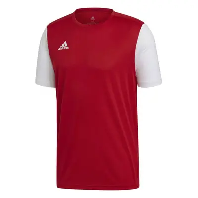 adidas ESTRO Pánský fotbalový dres, červená, velikost