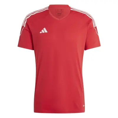 adidas TIRO JERSEY Pánský fotbalový dres, červená, velikost