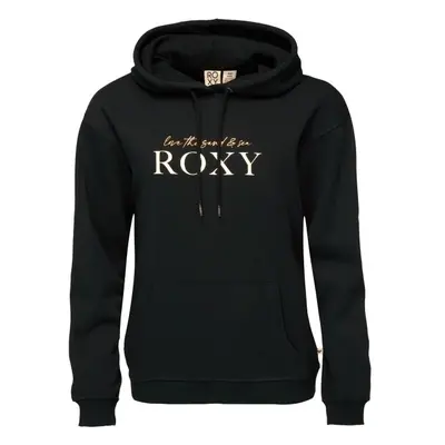 Roxy SURF STOKED HOODIE BRUSHED Dámská mikina, černá, velikost