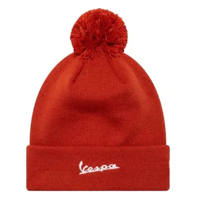 New Era VESPA SEASONAL CUFF BEANIE Zimní čepice, červená, velikost