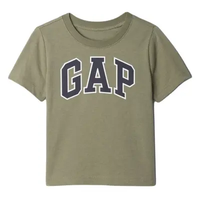 GAP BABY Dětské tričko, khaki, velikost