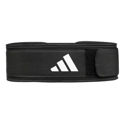 adidas ESSENTIAL WEIGHTLIFTING BELT Posilovací pás, černá, velikost