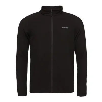 Hi-Tec DAMIS FLEECE FULL ZIP Pánská mikina, černá, velikost