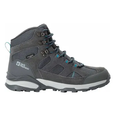 Jack Wolfskin TRAIL HIKER TEXAPORE MID W Dámská treková obuv, šedá