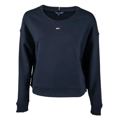 Tommy Hilfiger REGULAR C-NK SWEATSHIRT Dámská mikina, tmavě modrá, velikost