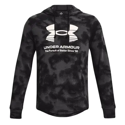 Under Armour RIVAL TERRY Pánská mikina, černá, velikost