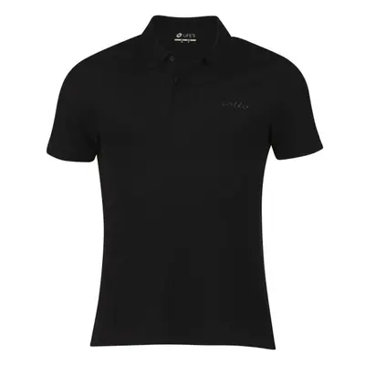 Lotto CAPRI III POLO SHIRT Pánské polo tričko, černá, velikost