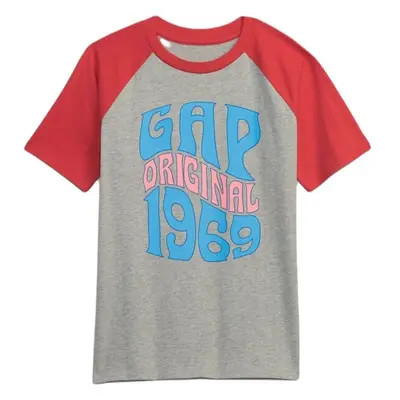 GAP RAGLAN FASHION Dětské tričko, šedá, velikost