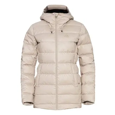 Odlo W SEVERIN N-THERMIC HOODE INSULATED JACKET Dámská péřová bunda, béžová, velikost