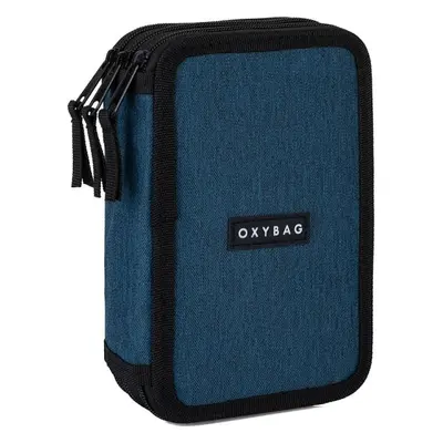 Oxybag UNICOLOR Školní penál, tmavě modrá, velikost