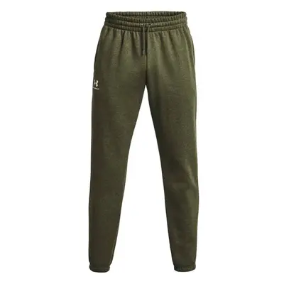 Under Armour ESSENTIAL Pánské tepláky, khaki, velikost