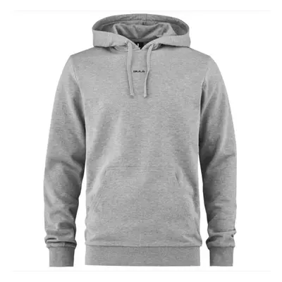 Bula FRAME LOGO HOODIE Pánská bavlněná mikina, šedá, velikost