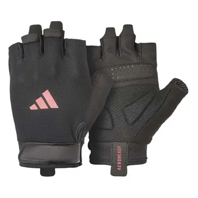 adidas ESSENTIAL TRAINING GLOVES W Dámské fitness rukavice, černá, velikost