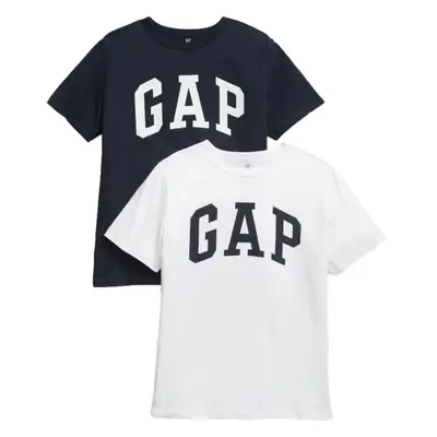 GAP 2PK SHORT SLEEVES LOGO Chlapecké tričko, bílá, velikost