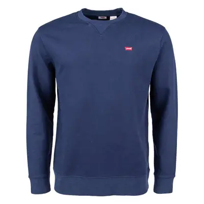 Levi's® NEW ORIGINAL CREW CORE Pánská mikina, tmavě modrá, velikost