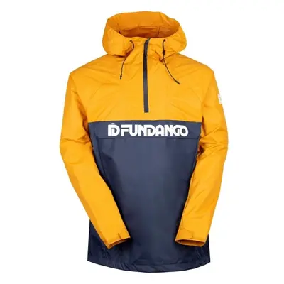 FUNDANGO SALMO LOGO ANORAK Pánská přechodová bunda, tmavě modrá, velikost