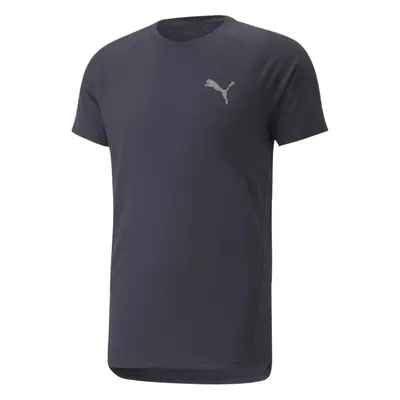 Puma EVOSTRIPE TEE Pánské triko, tmavě modrá, velikost