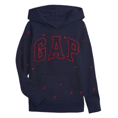 GAP V-HOL LOGO Dívčí mikina, tmavě modrá, velikost