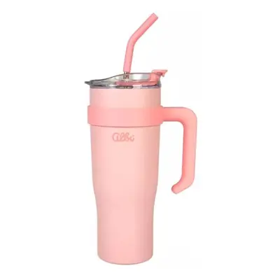 ALBI THERMAL MUG Termohrnek, růžová, velikost