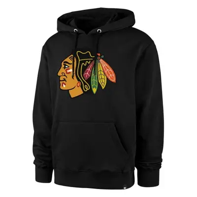 47 NHL CHICAGO BLACKHAWKS IMPRINT HELIX PULLOVER HOOD Pánská mikina, černá, velikost