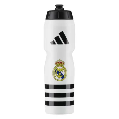 adidas REAL MADRID CF BOTTLE Láhev na pití, bílá, velikost