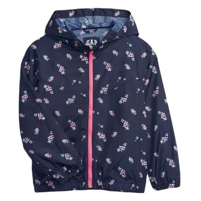 GAP V-FSH WINDBREAKER Dívčí bunda, tmavě modrá, velikost